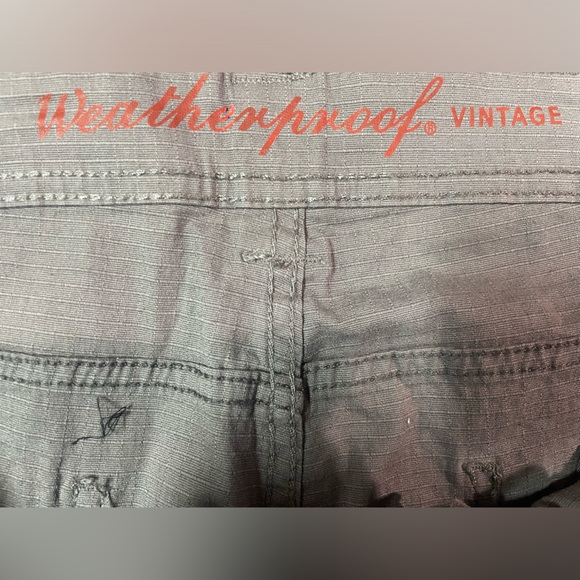 Weatherproof Vintage Green Men’s Shorts Side Pocket 36” Waist 10” Inseam - Picture 7 of 7